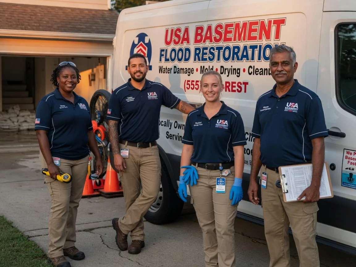 Basement Flood Cleanup company in East Fultonham, OH