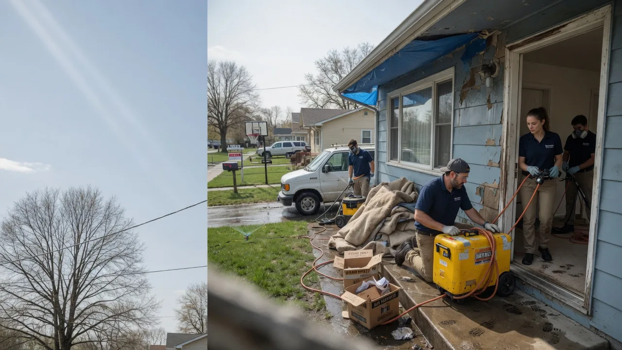 Basement Flood Cleanup in East Fultonham, OH near me